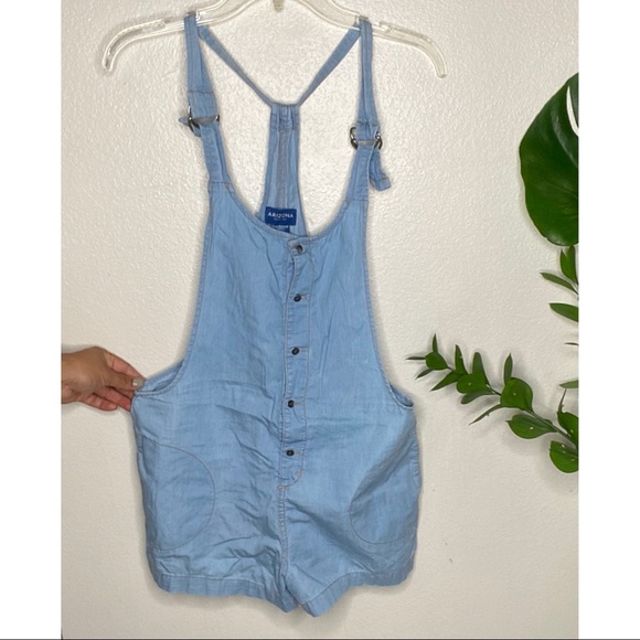 Arizona Jean Company Denim - Arizona Denim Overall Shorts